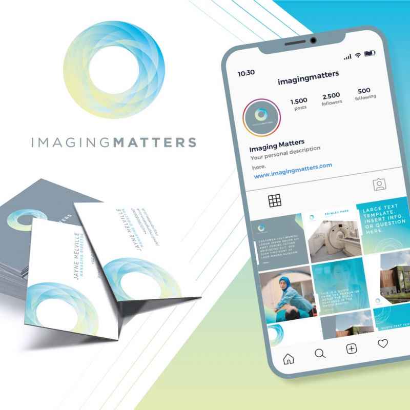 imagaing matters rebrand