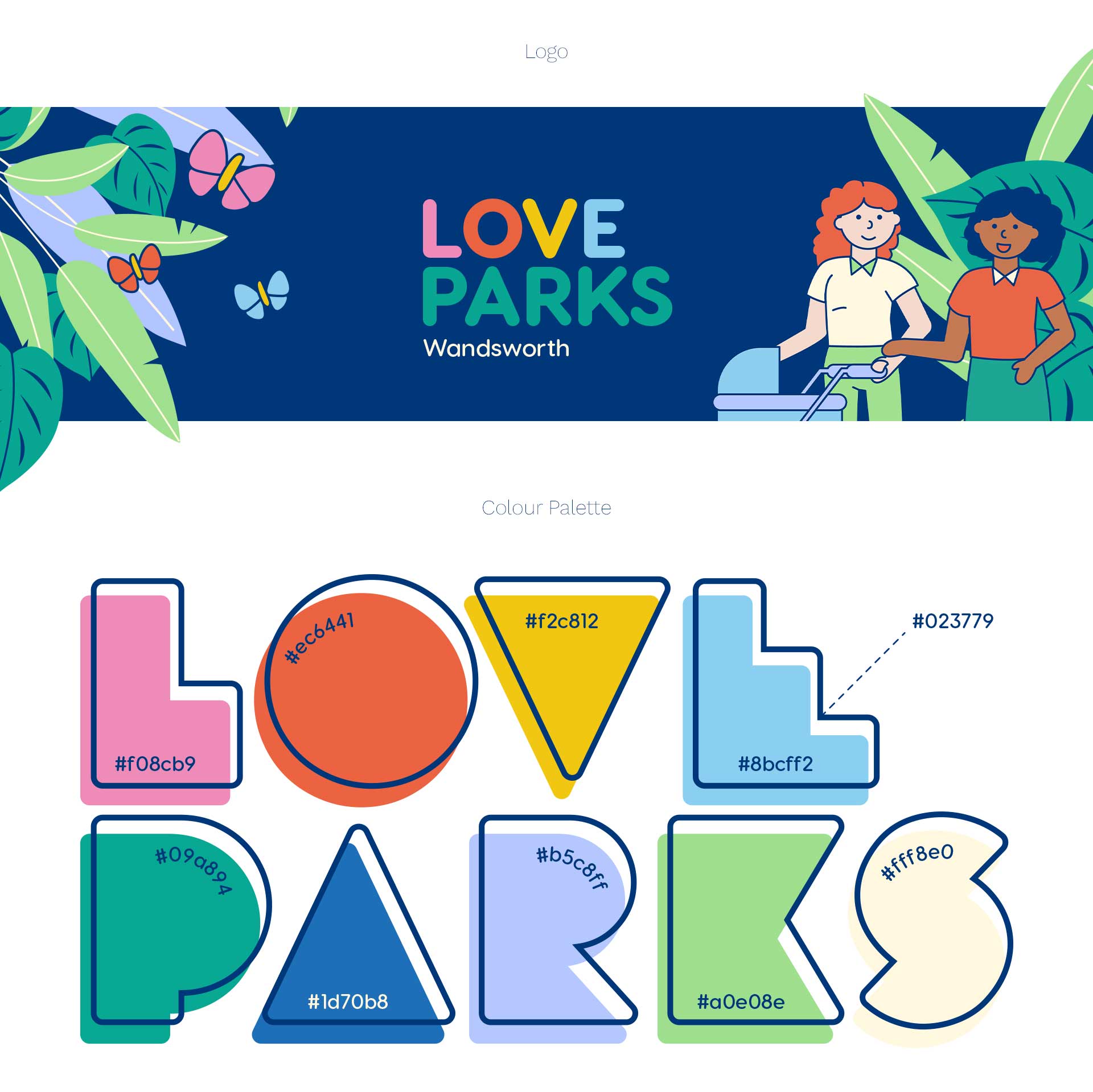Love Parks Branding