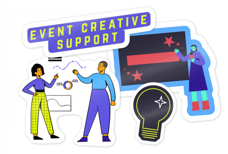 Event creative support services