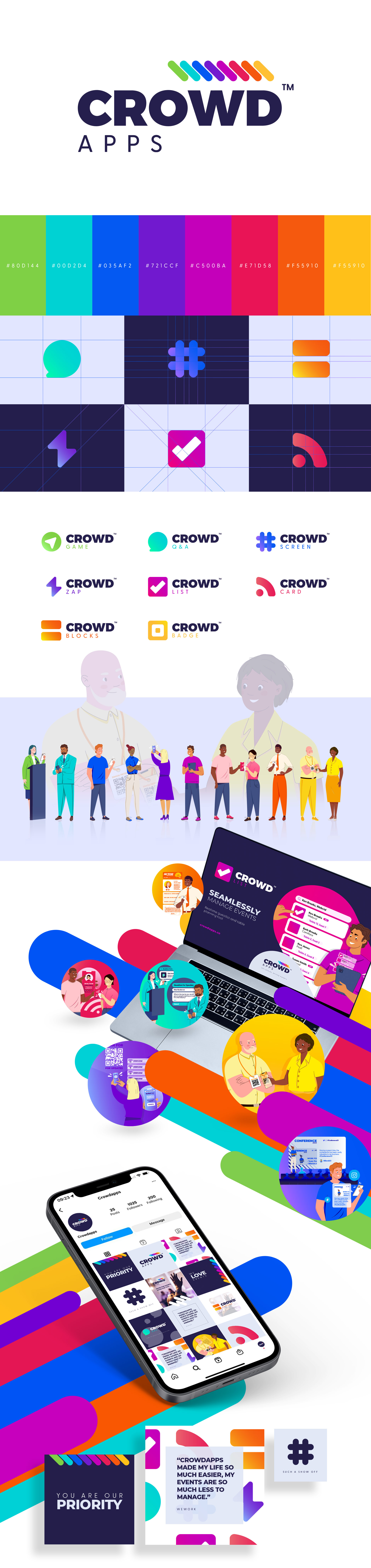 Crowdapps Brand assets
